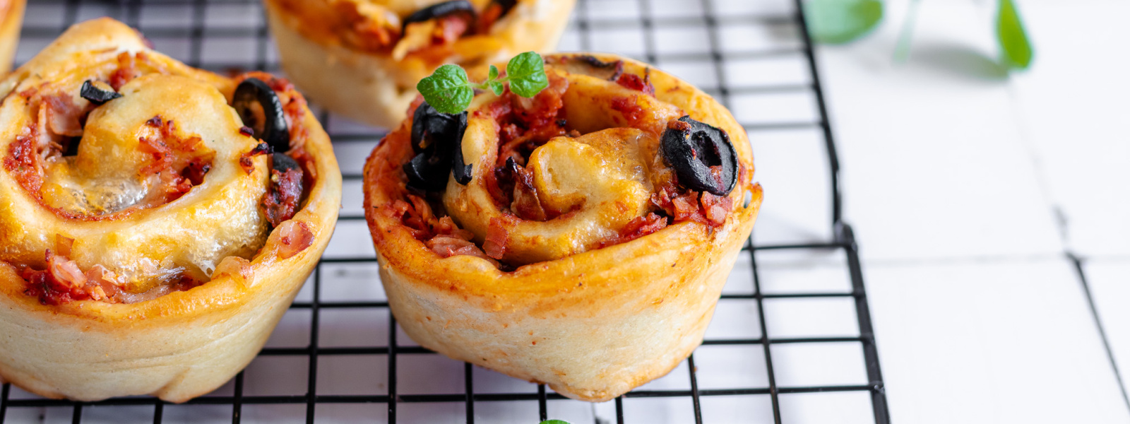 Pizza muffiny